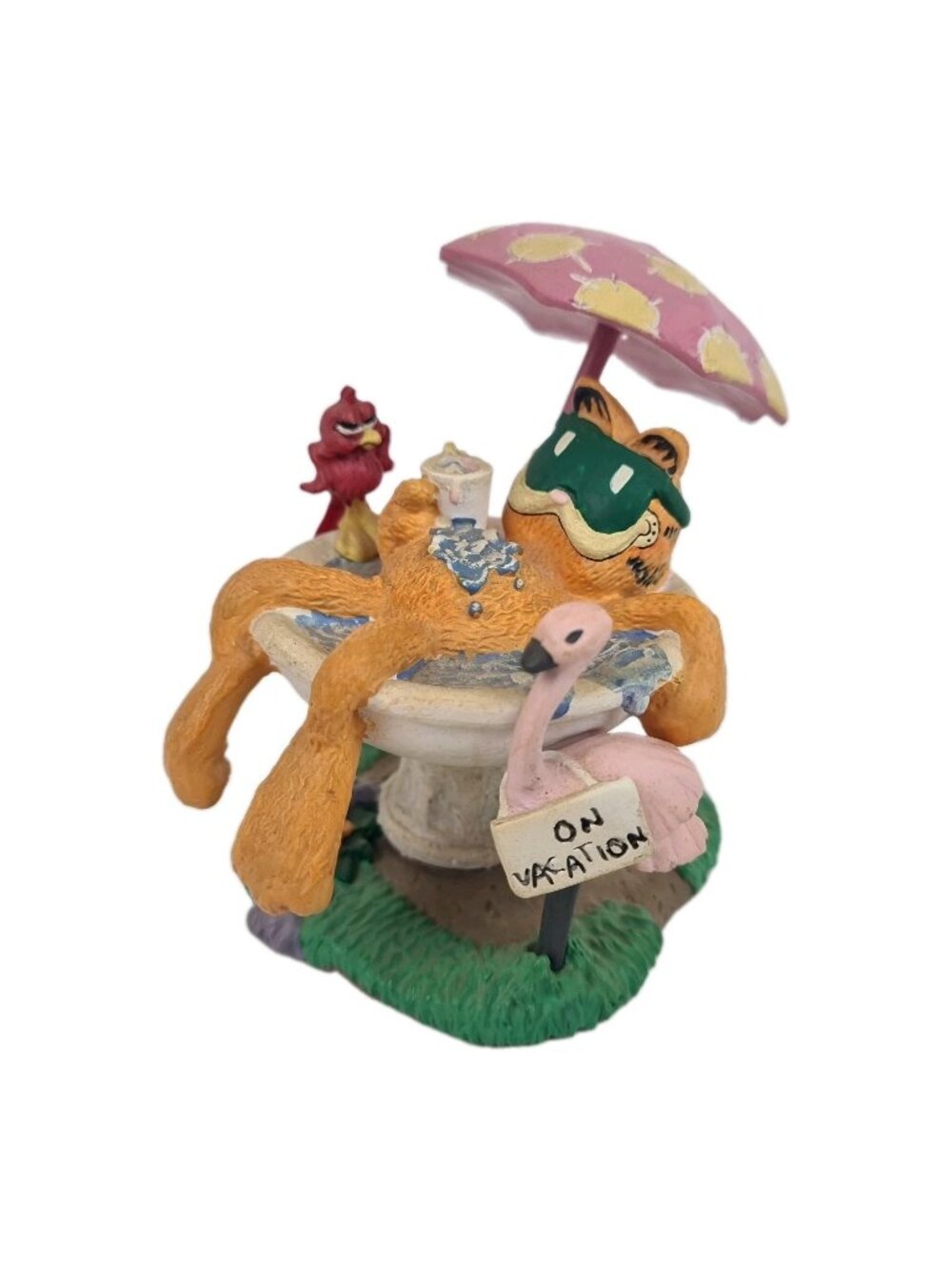 Danbury Mint Garfield Collection On Vacations By Jim Davis Figurine Vntg C6